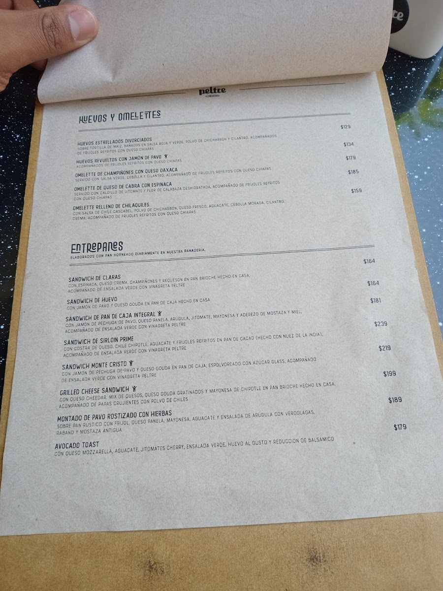 Peltre Lonchería (Coyoacán) Menu - Image 1